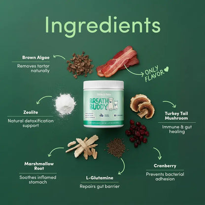 Buddy Breath Dog Dental Powder